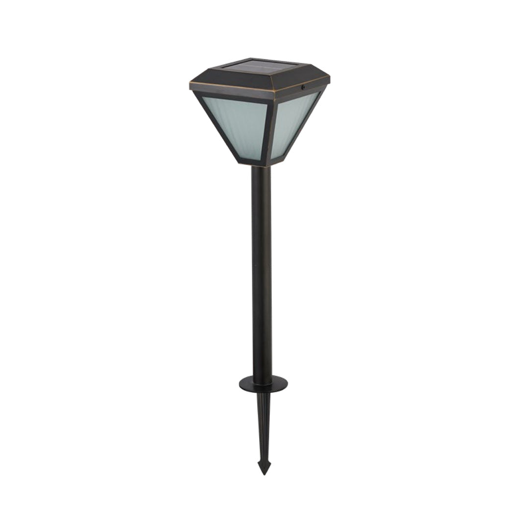 Minimalist exterior path lighting fixture with a clean design, perfect for contemporary outdoor spaces.