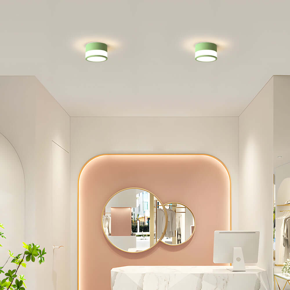 A perfect blend of style and function, this modern minimalist round downlight delivers bright LED performance with a flush mount design suitable for any clean, modern space.