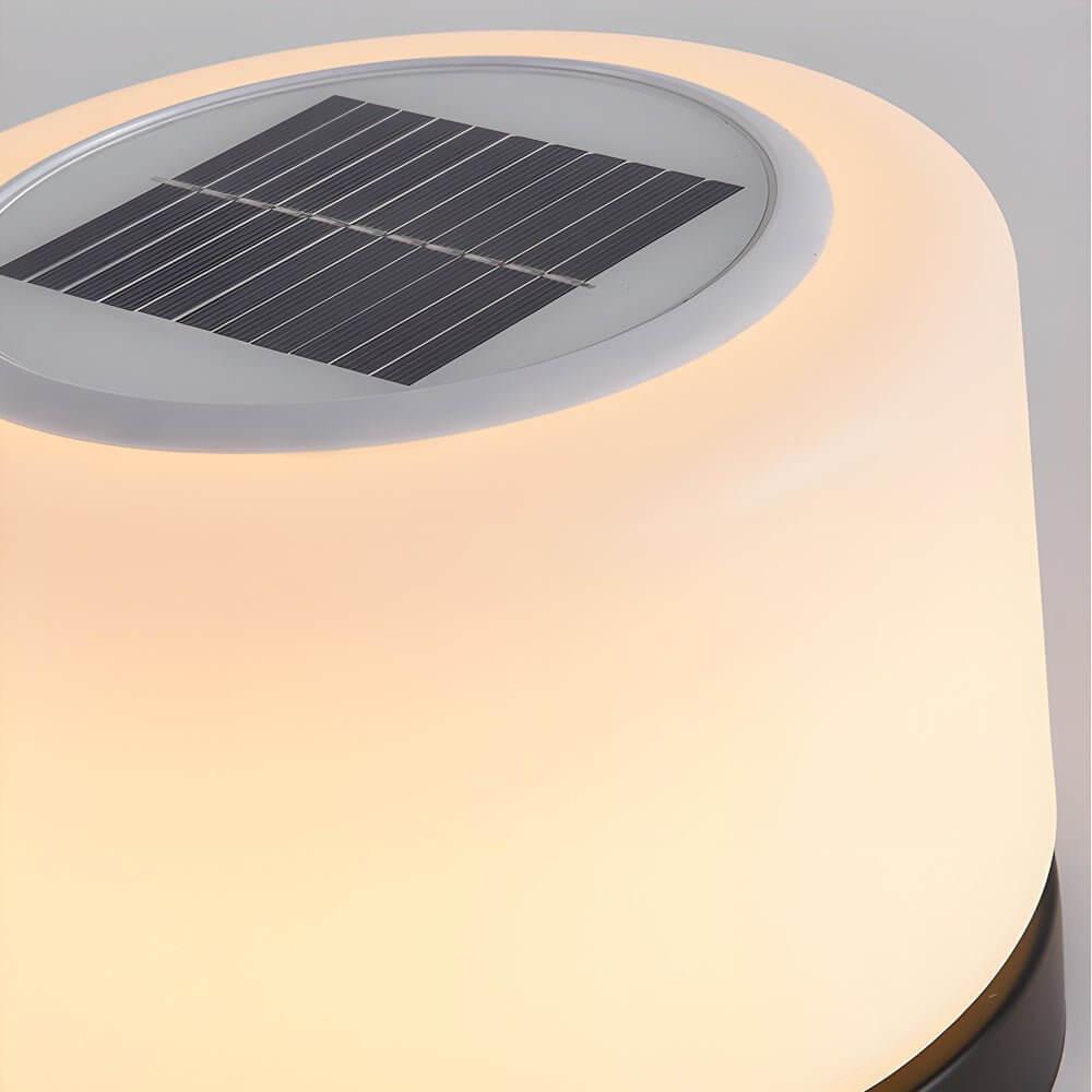 Modern 360° Illumination Cylindrical LED Dimmable Post Lamp for Pillar Tops