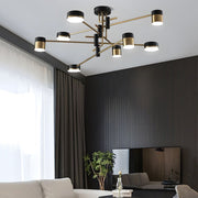 Modern 4/6/8 - Light LED Dimmable Sputnik Chandelier