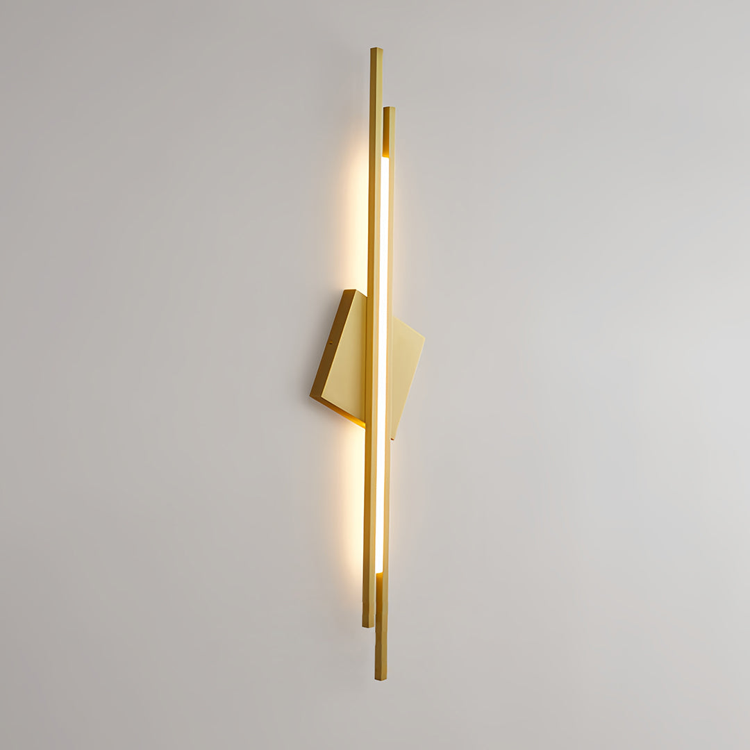 Modern black metal floor lamp with a diamond-shaped shade in a sleek interior