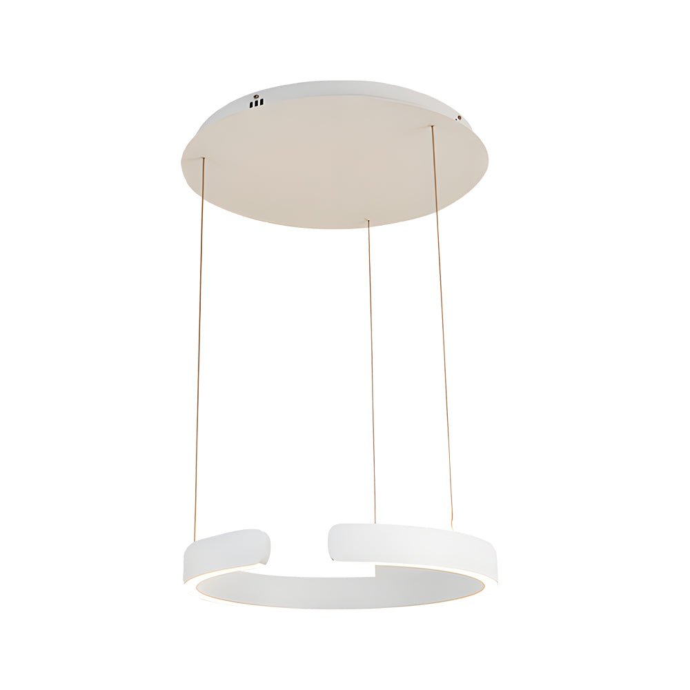 Modern C - shaped Pendant Light with Adjustable Height