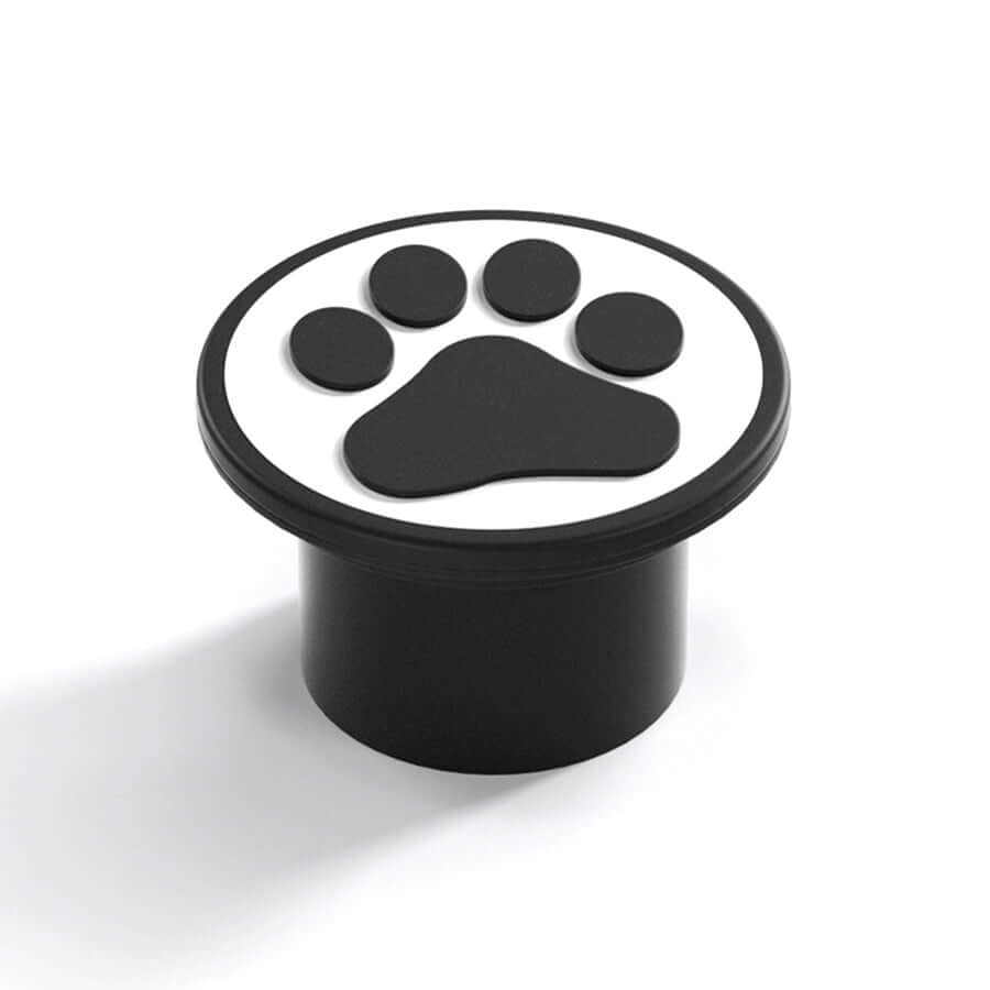 Modern Cat Paw Print LED Recessed Lights for Decks and Gardens