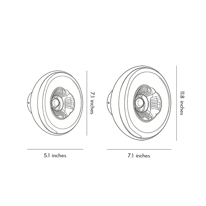 Technical diagram of modern chrome wall sconce showing dimensions and installation details.