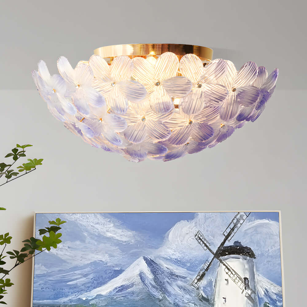 The French Petal Light uses premium glass petals arranged in a soft floral form, delivering refined beauty and gentle ambient lighting for your modern or vintage-inspired home.