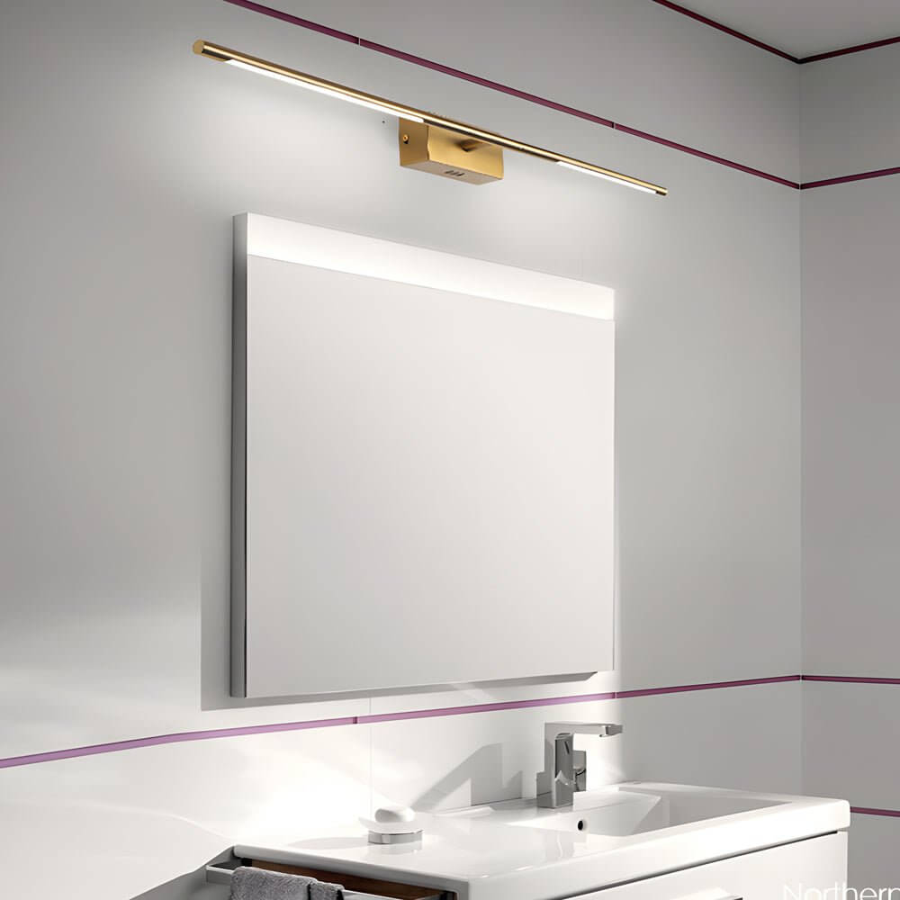 Modern Gold LED Bathroom Vanity Light – 23.6" & 39.4", Warm & White Light for Stylish Illumination