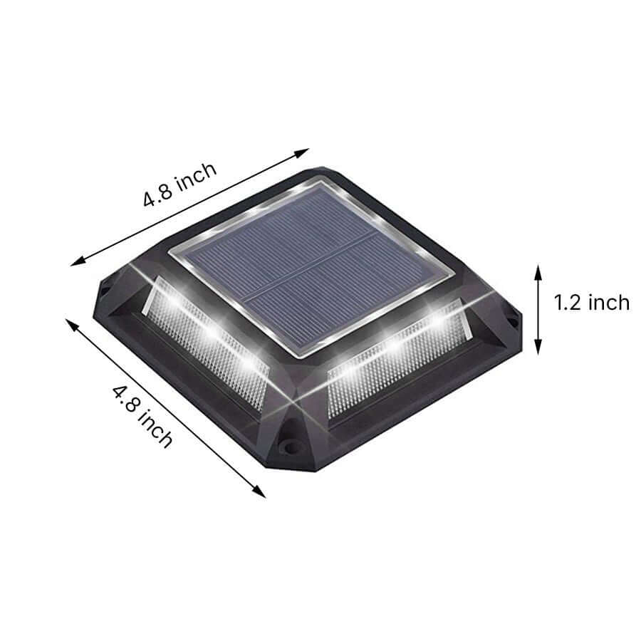 Modern Heavy - Duty Solar Deck Lights Waterproof LED Path Lighting