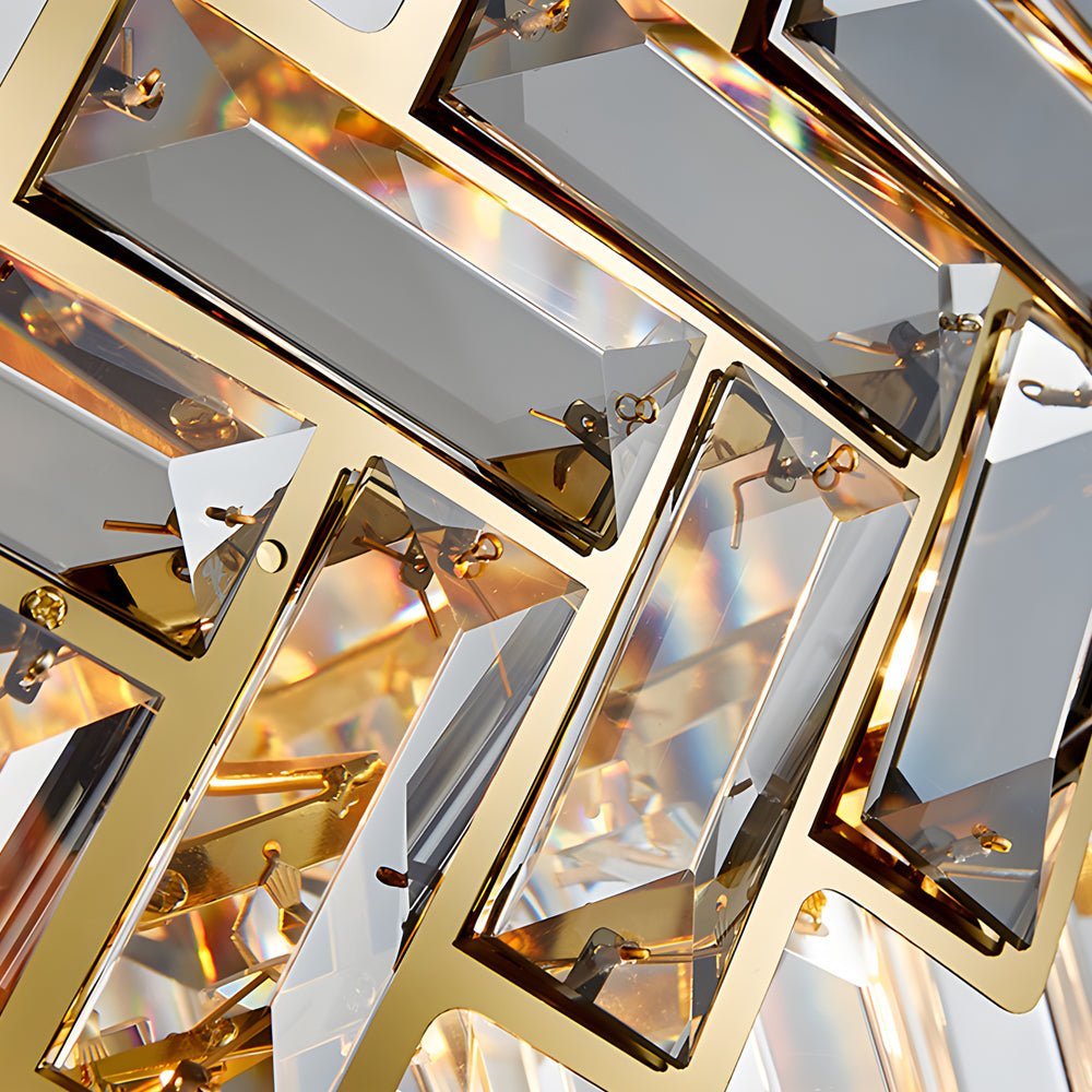 Modern LED Dimmable Dining Room Crystal Chandelier - Round/Rectangle