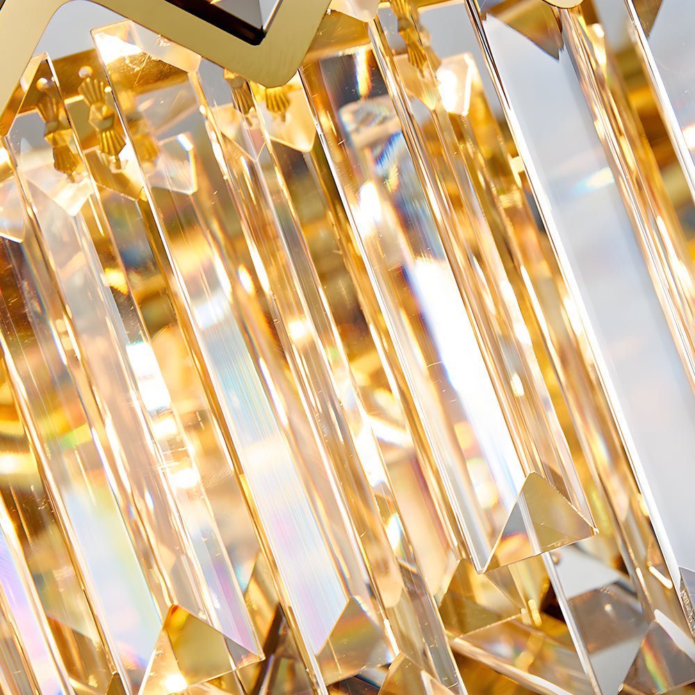 Modern LED Dimmable Dining Room Crystal Chandelier - Round/Rectangle