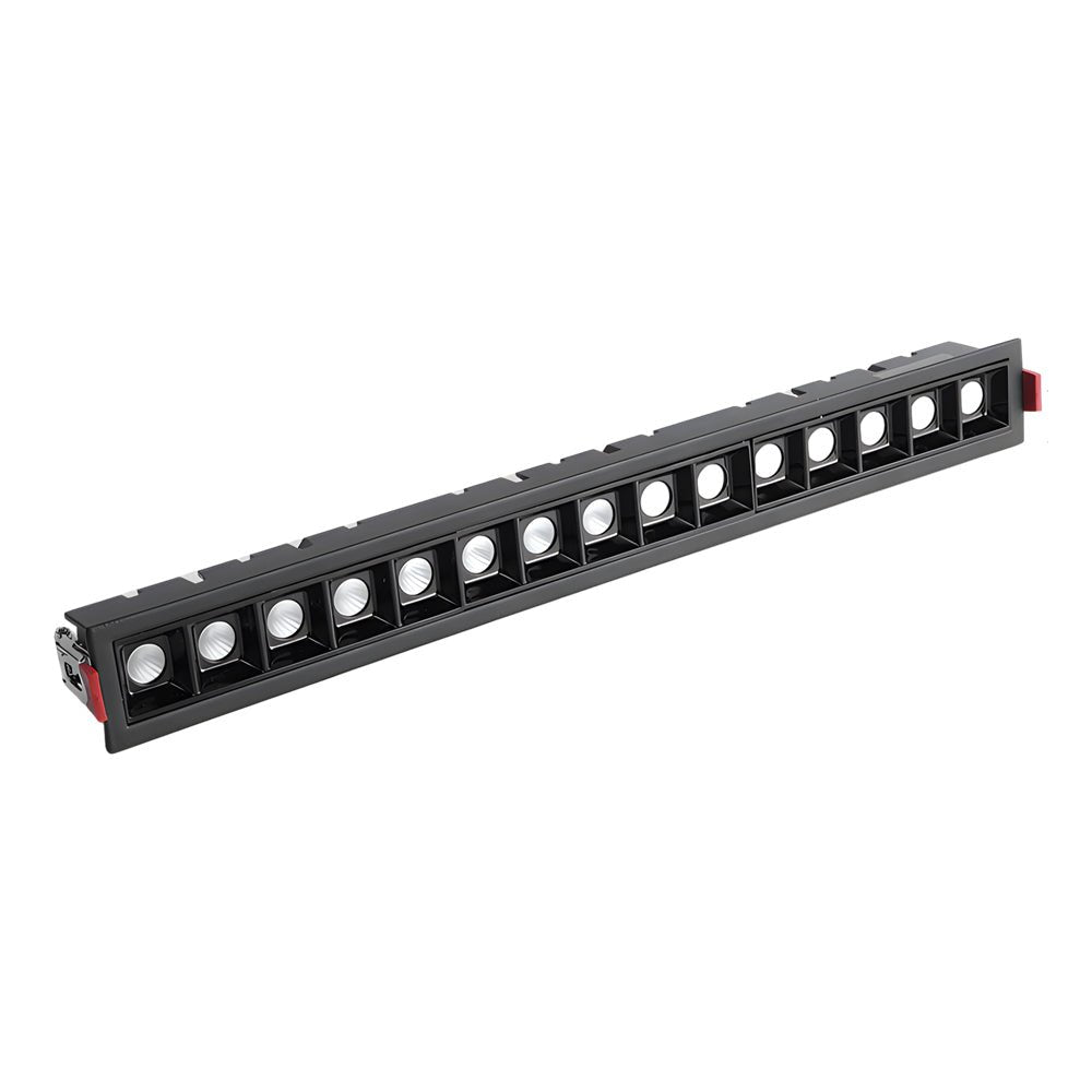 Modern LED Linear Recessed Ceiling Downlight, 1/2/5/10/15 - Light