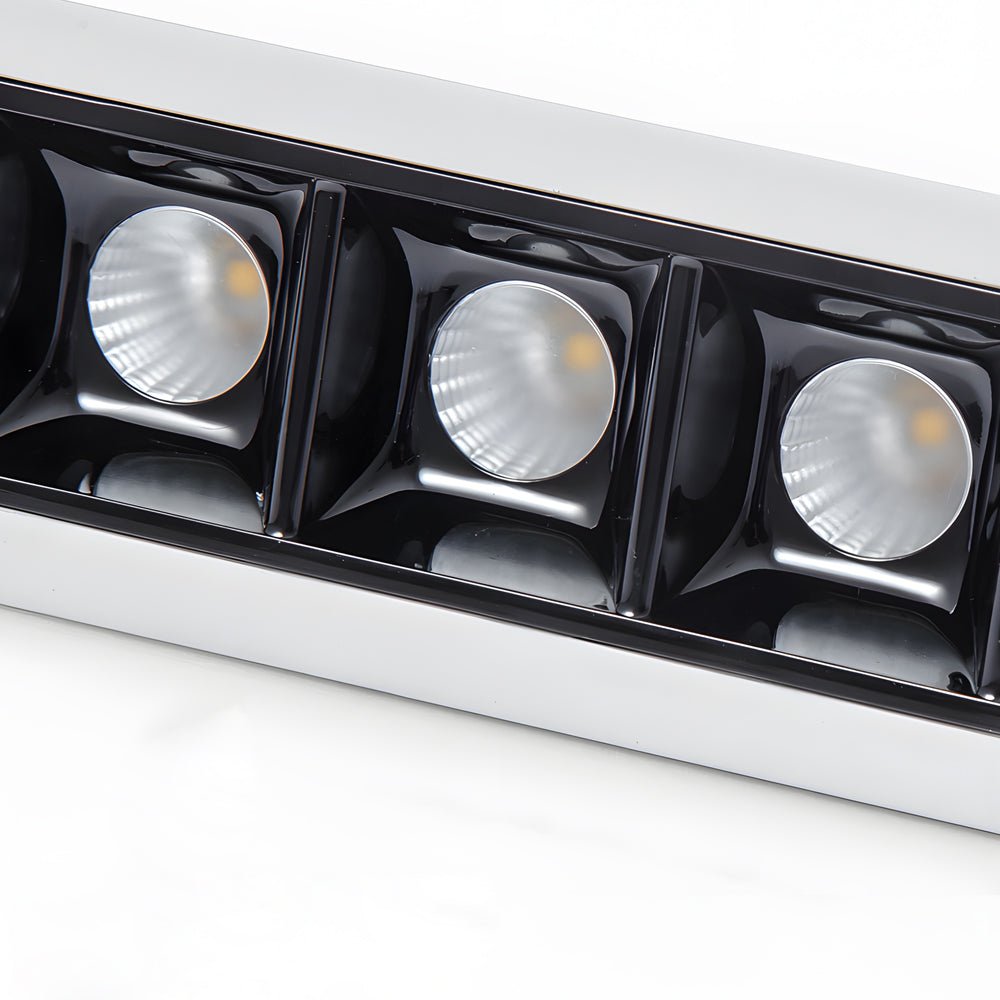 Modern LED Linear Recessed Ceiling Downlight, 1/2/5/10/15 - Light
