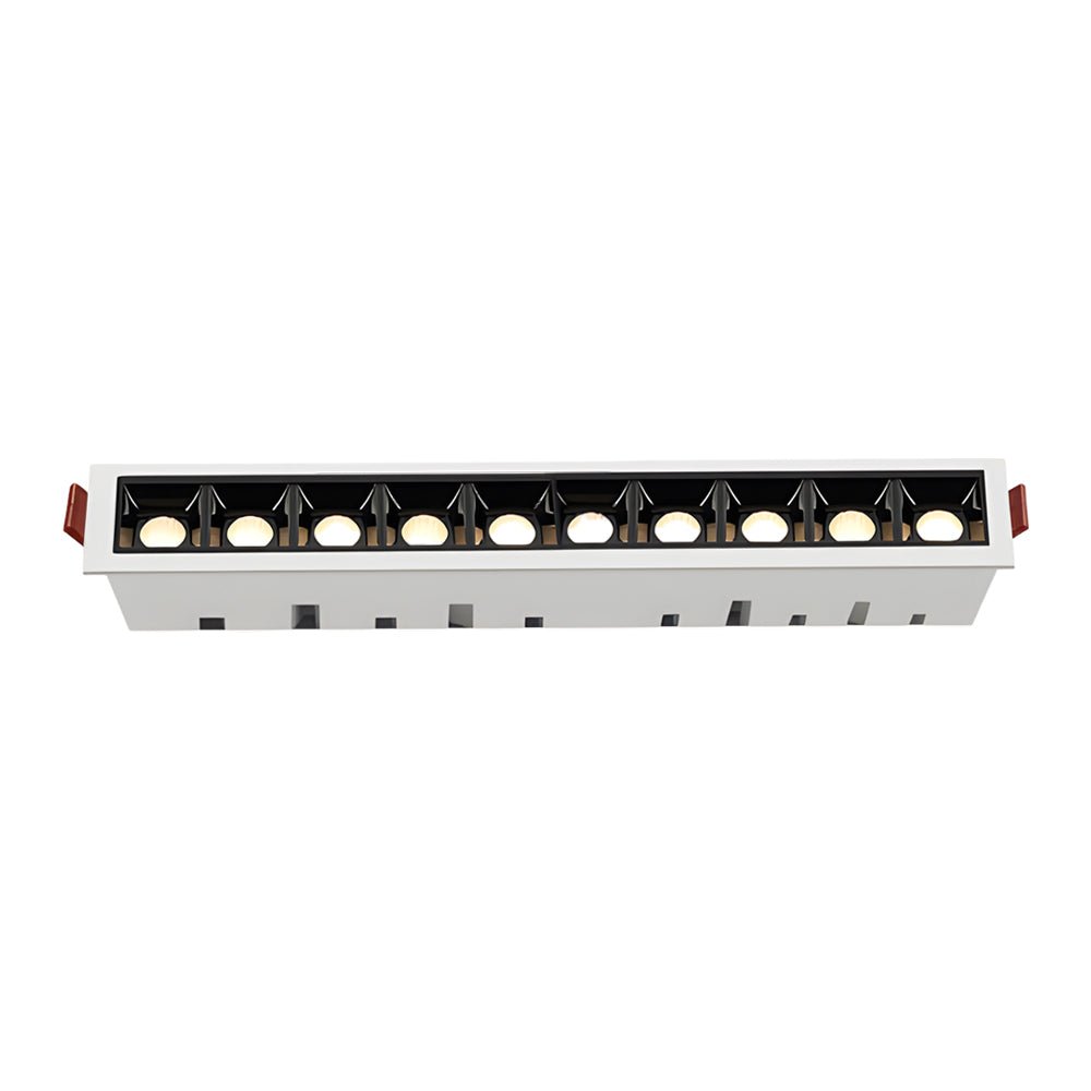 Modern LED Linear Recessed Ceiling Downlight, 1/2/5/10/15 - Light