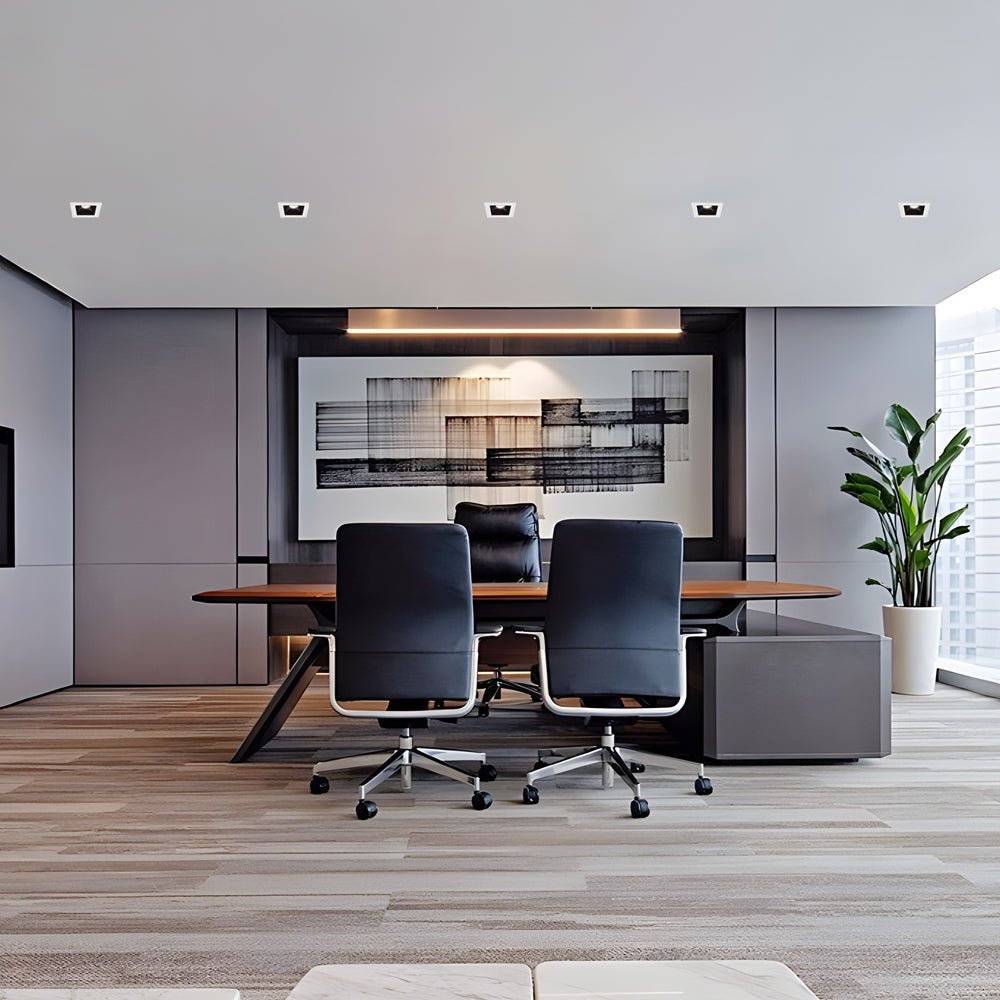 Modern LED Linear Recessed Ceiling Downlight, 1/2/5/10/15 - Light