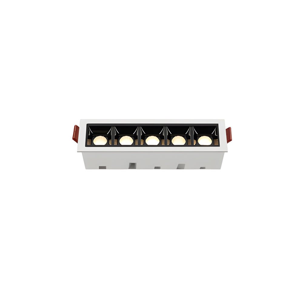 Modern LED Linear Recessed Ceiling Downlight, 1/2/5/10/15 - Light