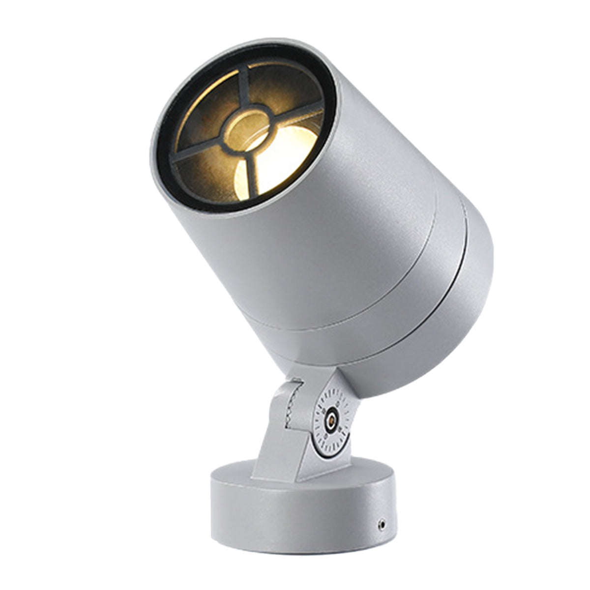 Sleek outdoor lighting system creating ambient illumination for modern patio and landscaping