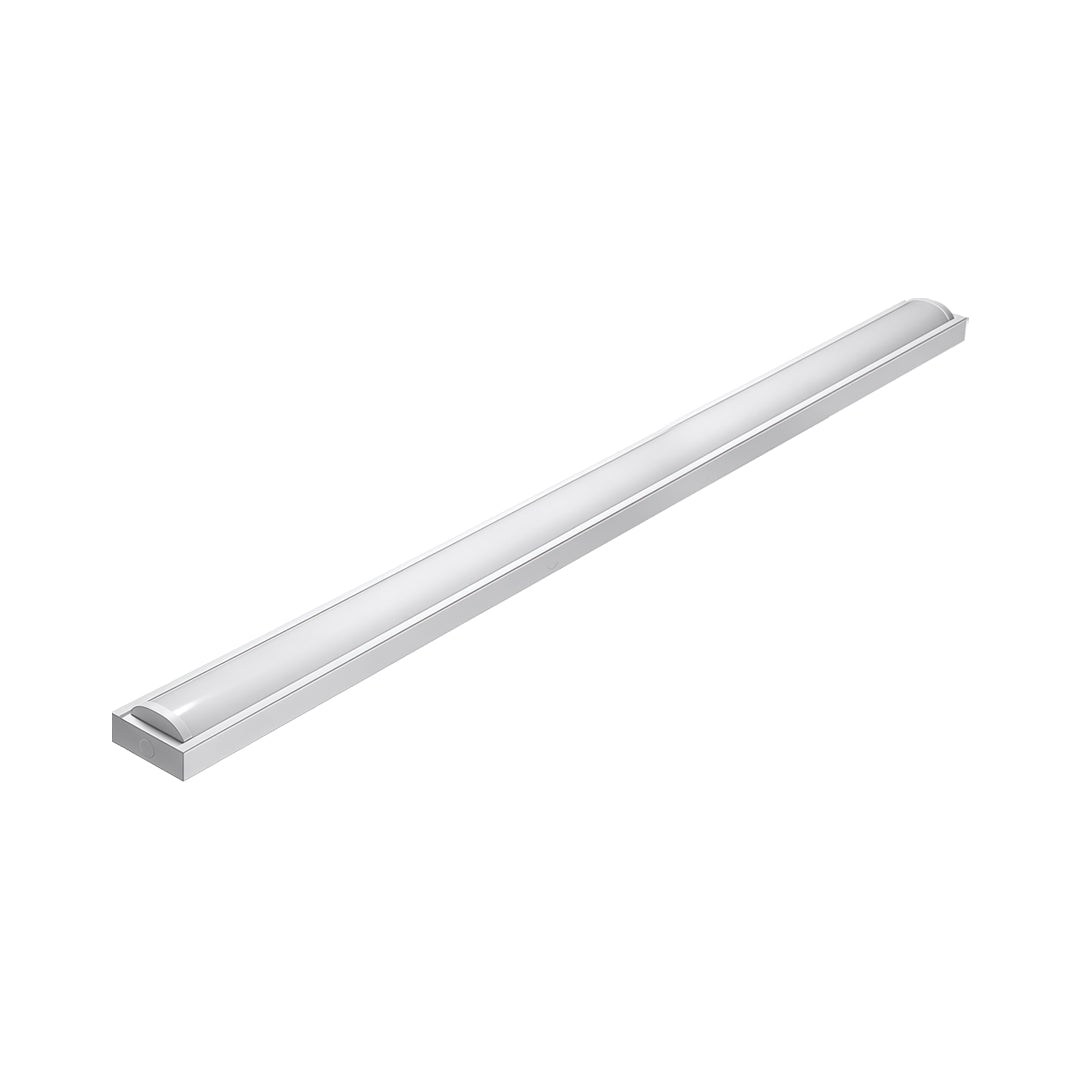 Modern slim linear ceiling light with integrated LED lighting design.