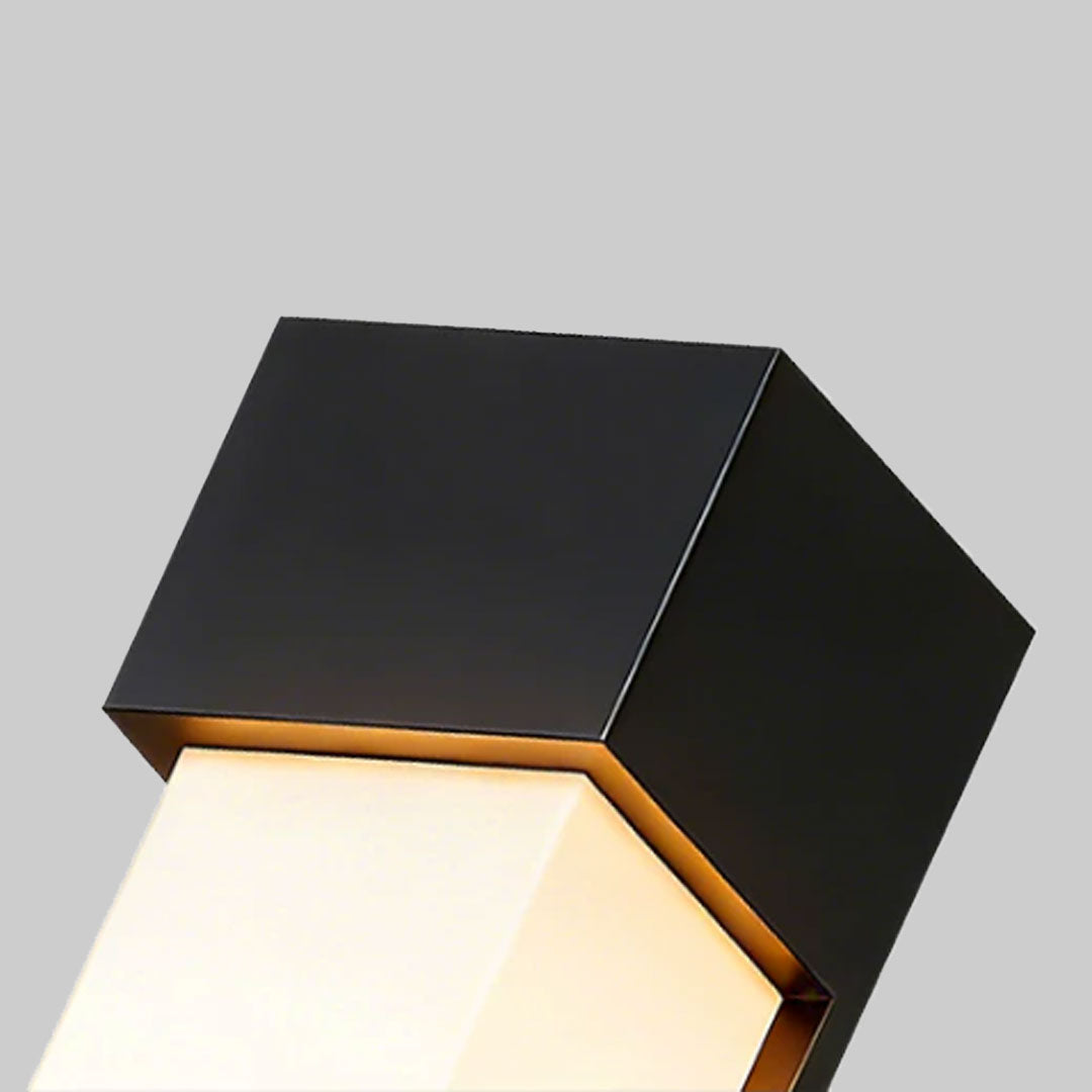 Modern solar wall mount lights outdoor
