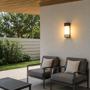 Modern solar wall mount lights outdoor