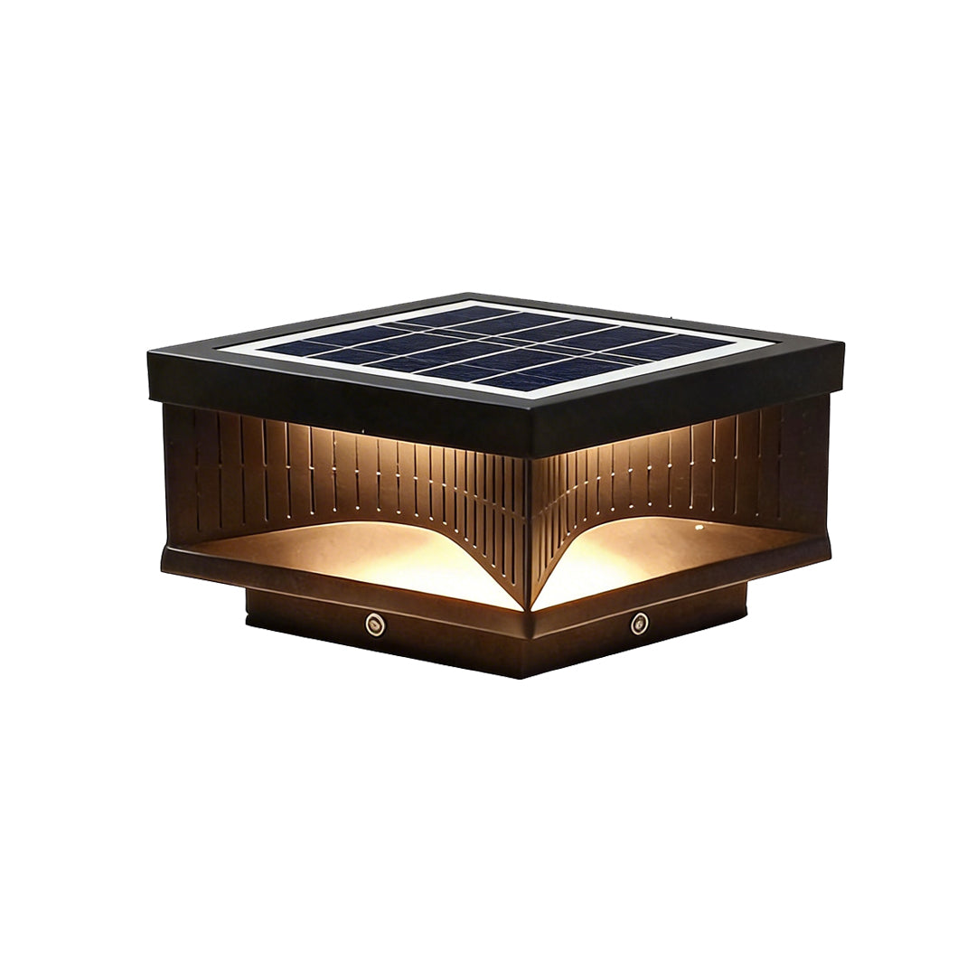 Add modern charm to gardens with square outdoor pillar lights stripe decorative LED light, waterproof and energy-efficient.