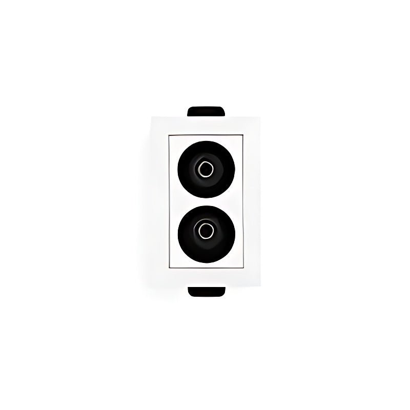 Modern White Aluminum LED Recessed Light Anti - Glare Spotlight
