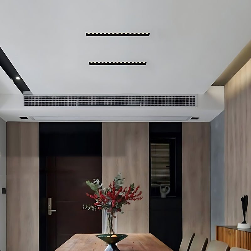 Modern White Aluminum LED Recessed Light Anti - Glare Spotlight