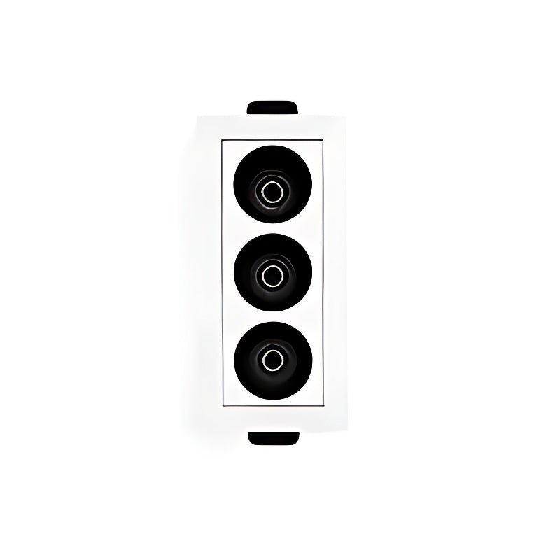 Modern White Aluminum LED Recessed Light Anti - Glare Spotlight