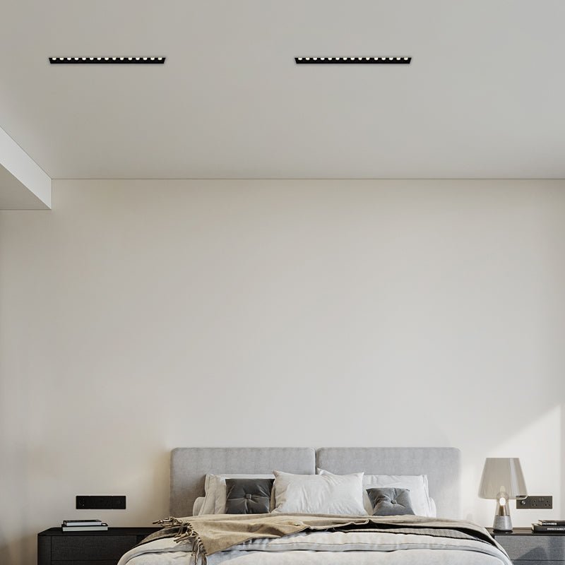 Modern White Aluminum LED Recessed Light Anti - Glare Spotlight