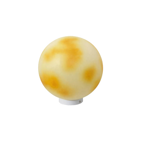 Moon-Shaped Stone Pillar Light Outdoor Decorative Light