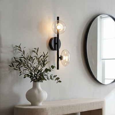 Multi Light Wall Sconce Nordic Decorative Glass Light