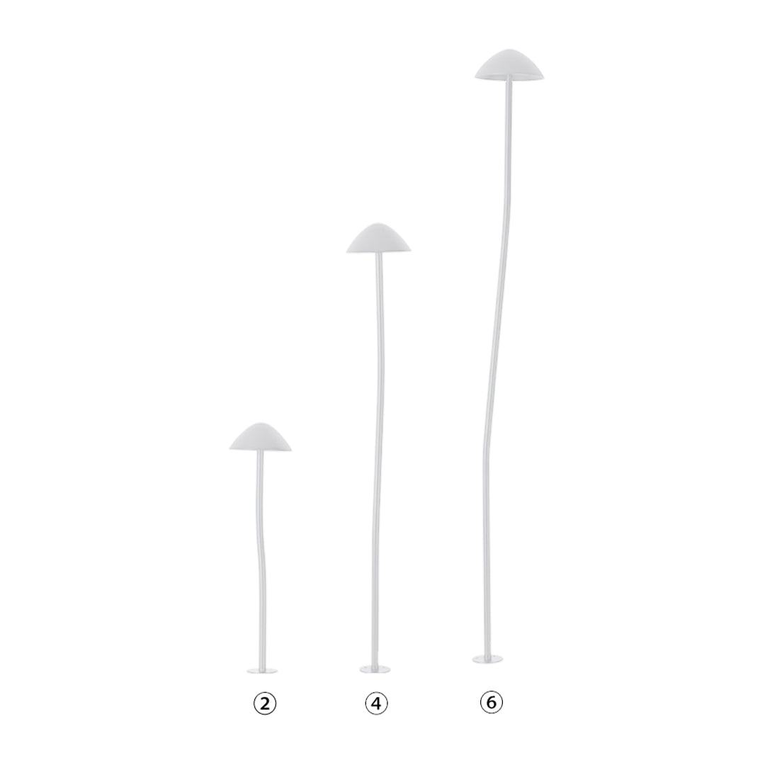 Illuminate your garden with modern mushroom LED lights, featuring a simple metal design that enhances landscapes, pathways, and yards with stylish, energy-efficient lighting.