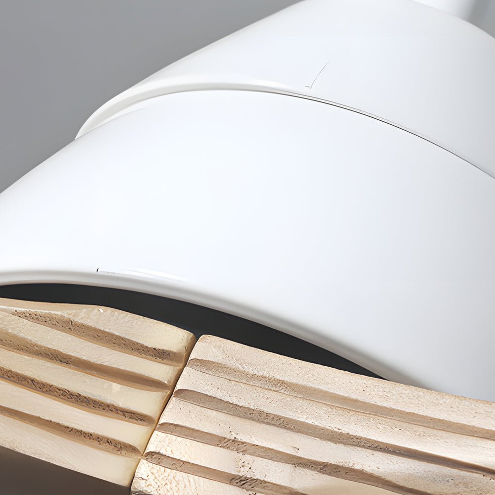 Nordic 52 - Inch 3 - Blade Wooden Ceiling Fan Light with Remote, 6 - Speed