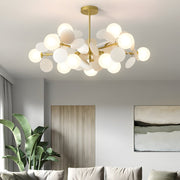 Nordic Chandelier Multicolored Board Art Branch - style Pendant Lights