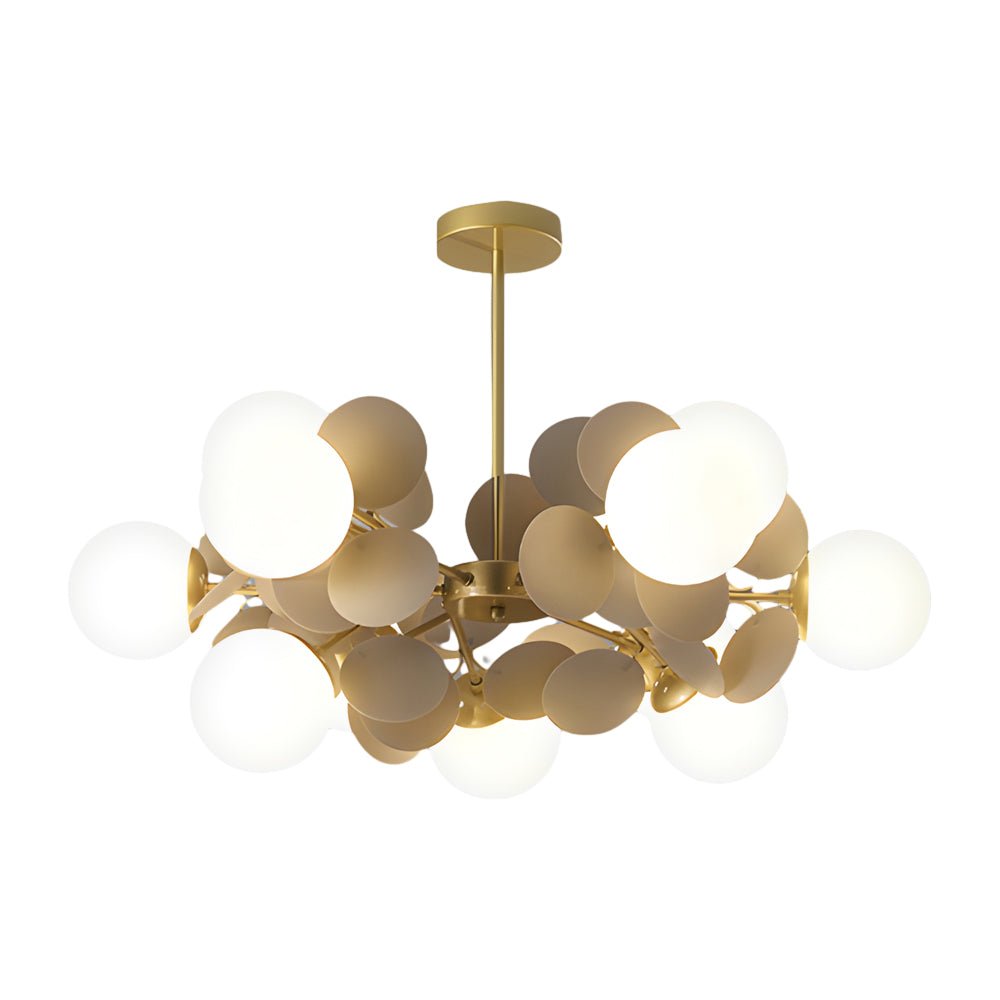 Nordic Chandelier Multicolored Board Art Branch - style Pendant Lights