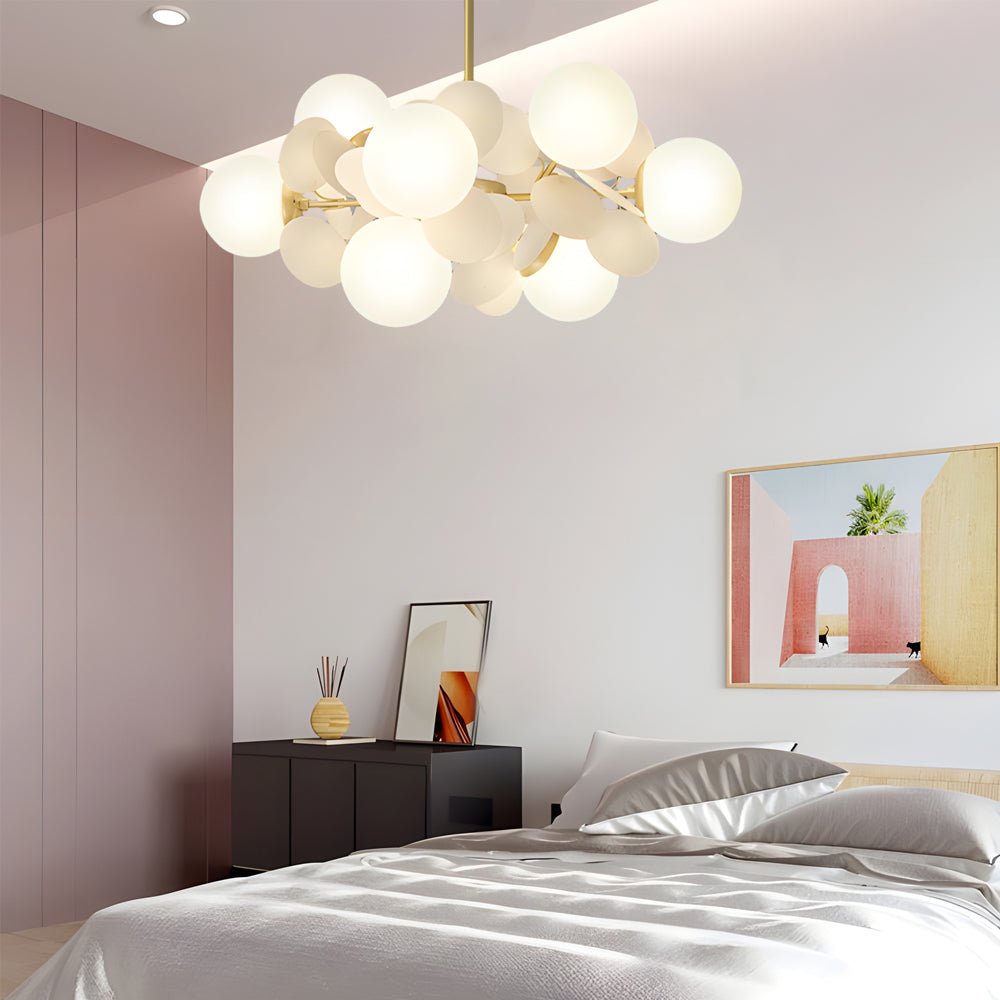 Nordic Chandelier Multicolored Board Art Branch - style Pendant Lights