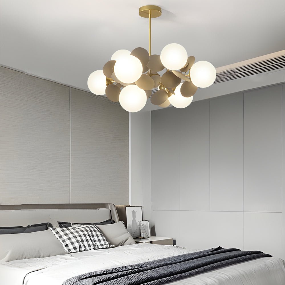 Nordic Chandelier Multicolored Board Art Branch - style Pendant Lights