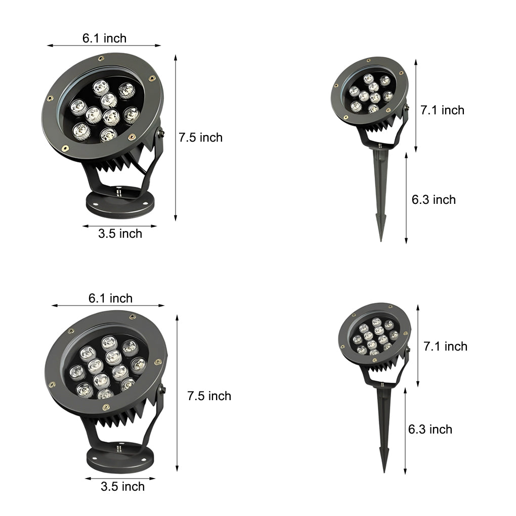 Outdoor LED spotlights spotlights energy efficient landscape lighting enhances nighttime visibility and creates inviting outdoor spaces.