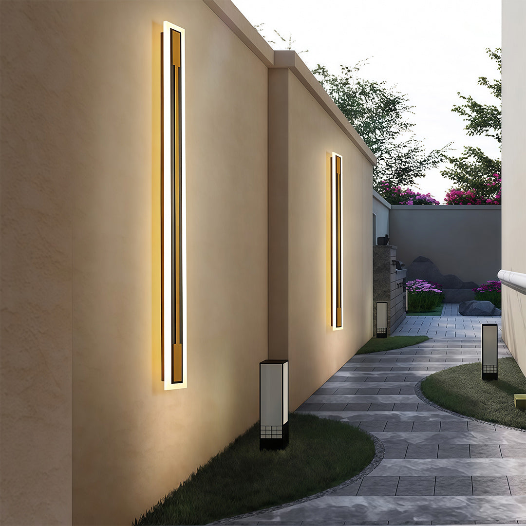 Outdoor Light Fixtures Sconces Waterproof Linear Lamp