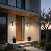 outdoor-solar-lighting-wall-mount-modern-stone-wall-exterior