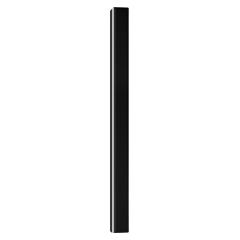Outdoor Strip Wall Light Black Linear LED Integrated Light