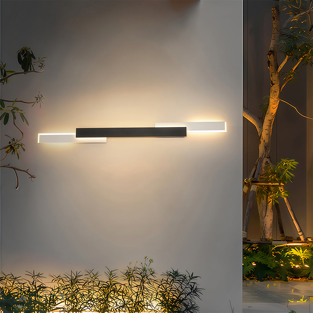 Modern luxury chandeliers inspired outdoor light fixtures wall mount illuminating textured exterior wall