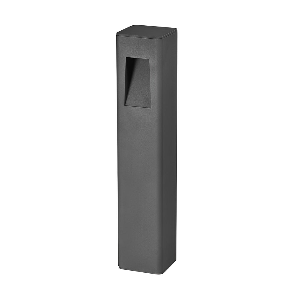Pathway bollard light with a textured surface, showcasing its durable and modern look.