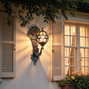 Peacock Wall Light Waterproof Retro European Aluminum Wall Sconce