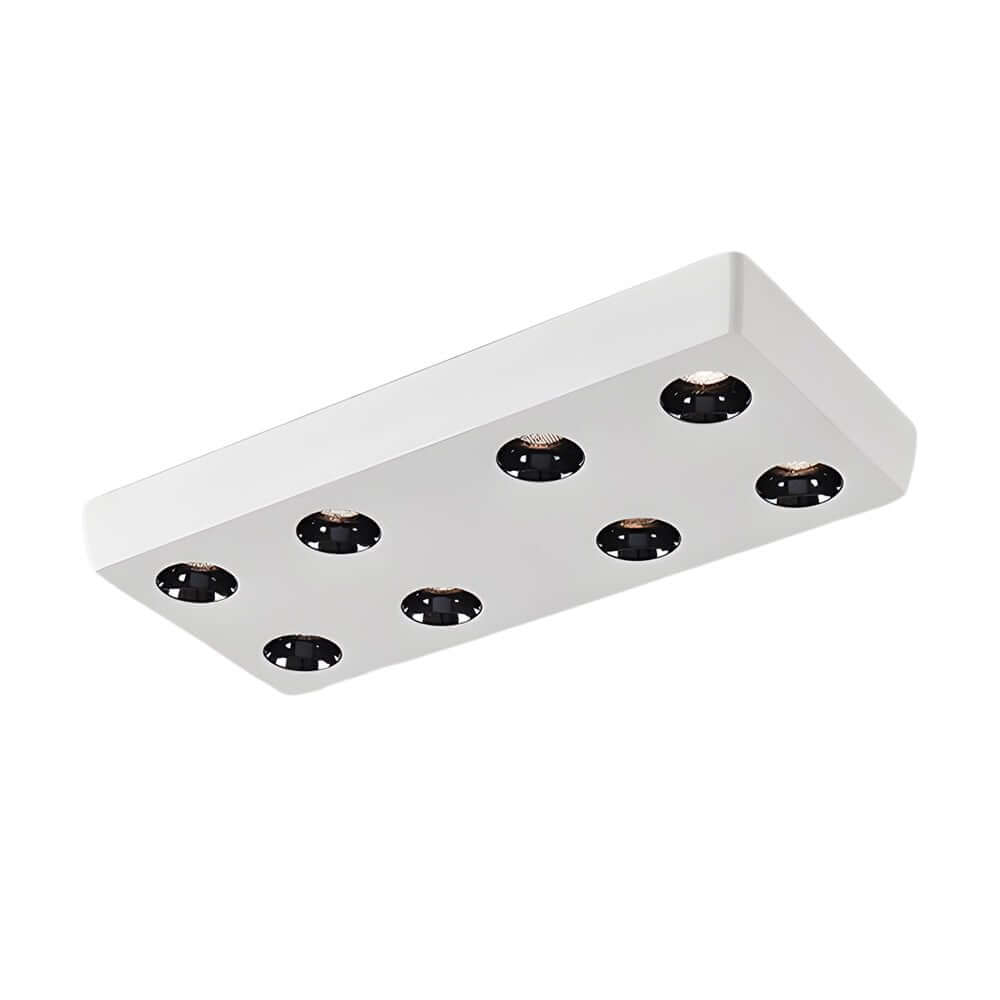 Peg Rectangular 6/8 - Light White LED Flush Mount Light