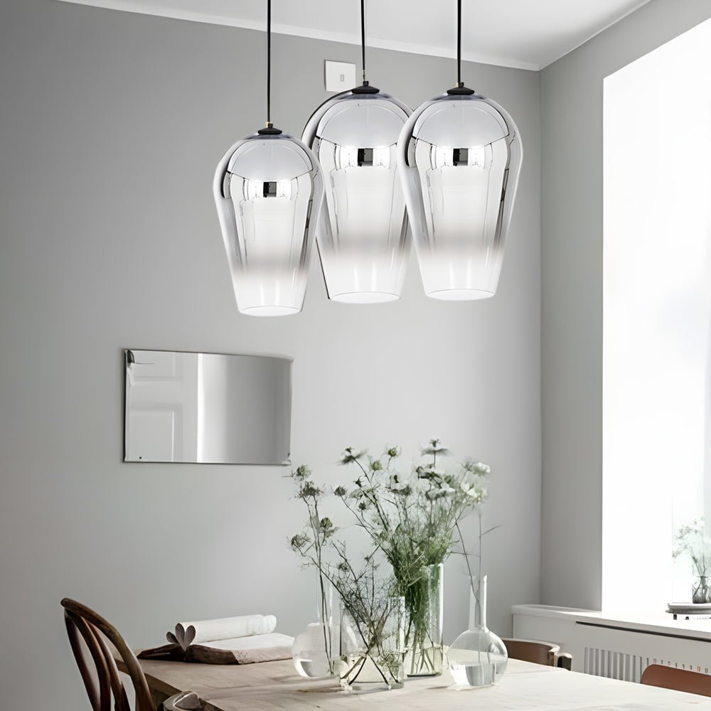 Personalized Art Glass Gradient Shade Nordic Post - Modern Pendant Lights