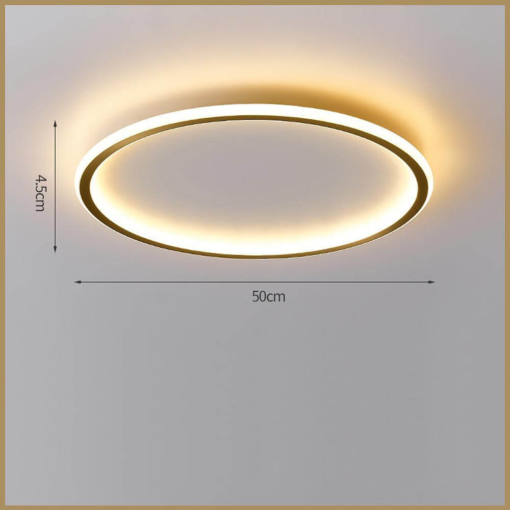 Circle Design Minimalist Nordic Integrated LED Flush Mount Ceiling Lights