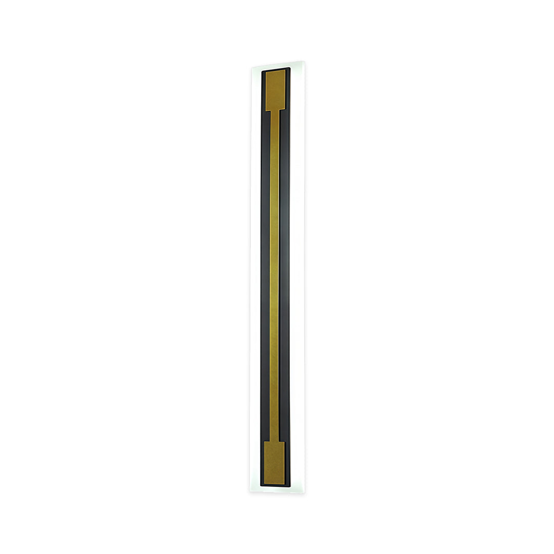 Modern luxury chandeliers inspired outdoor light fixtures sconces in polished brass with LED