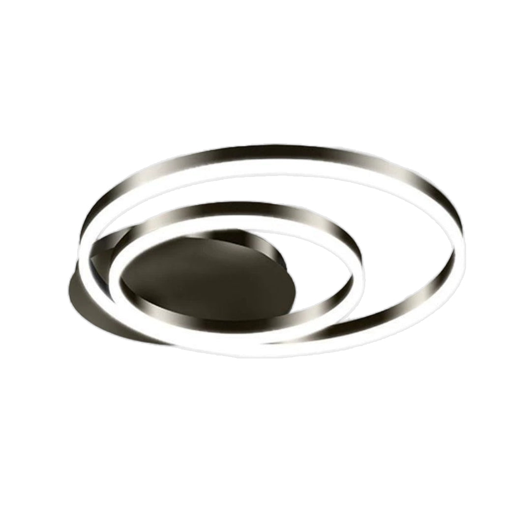 Premium circular ceiling light with multi-layered ring design for luxury interior spaces