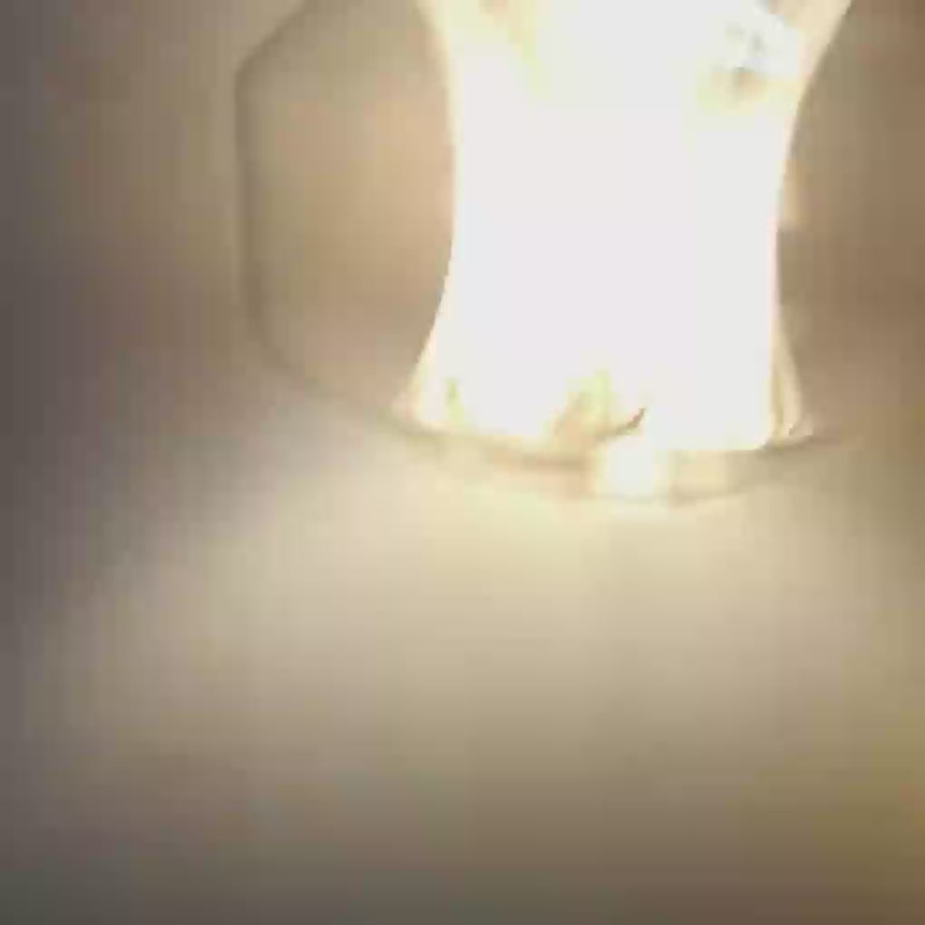 Load video: Double Glass Lampshade Creative Metal Post-Modern Pendant Lighting