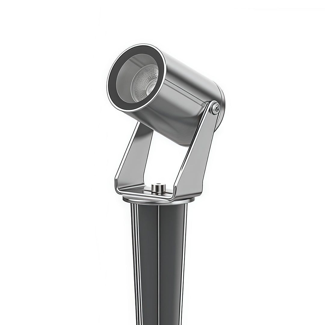 Professional stakes for landscape lights featuring weatherproof design and adjustable directional beam