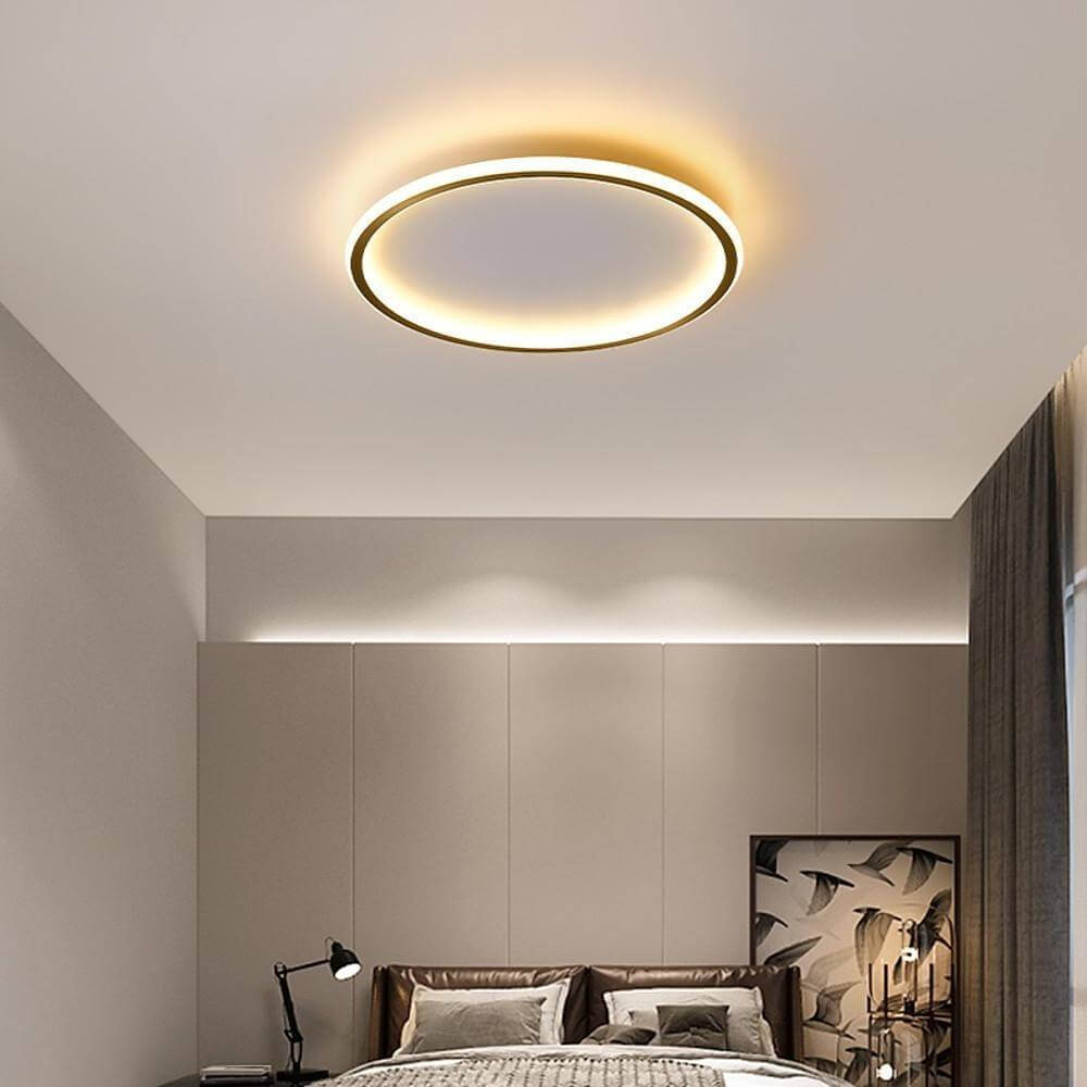 Circle Design Minimalist Nordic Integrated LED Flush Mount Ceiling Lights